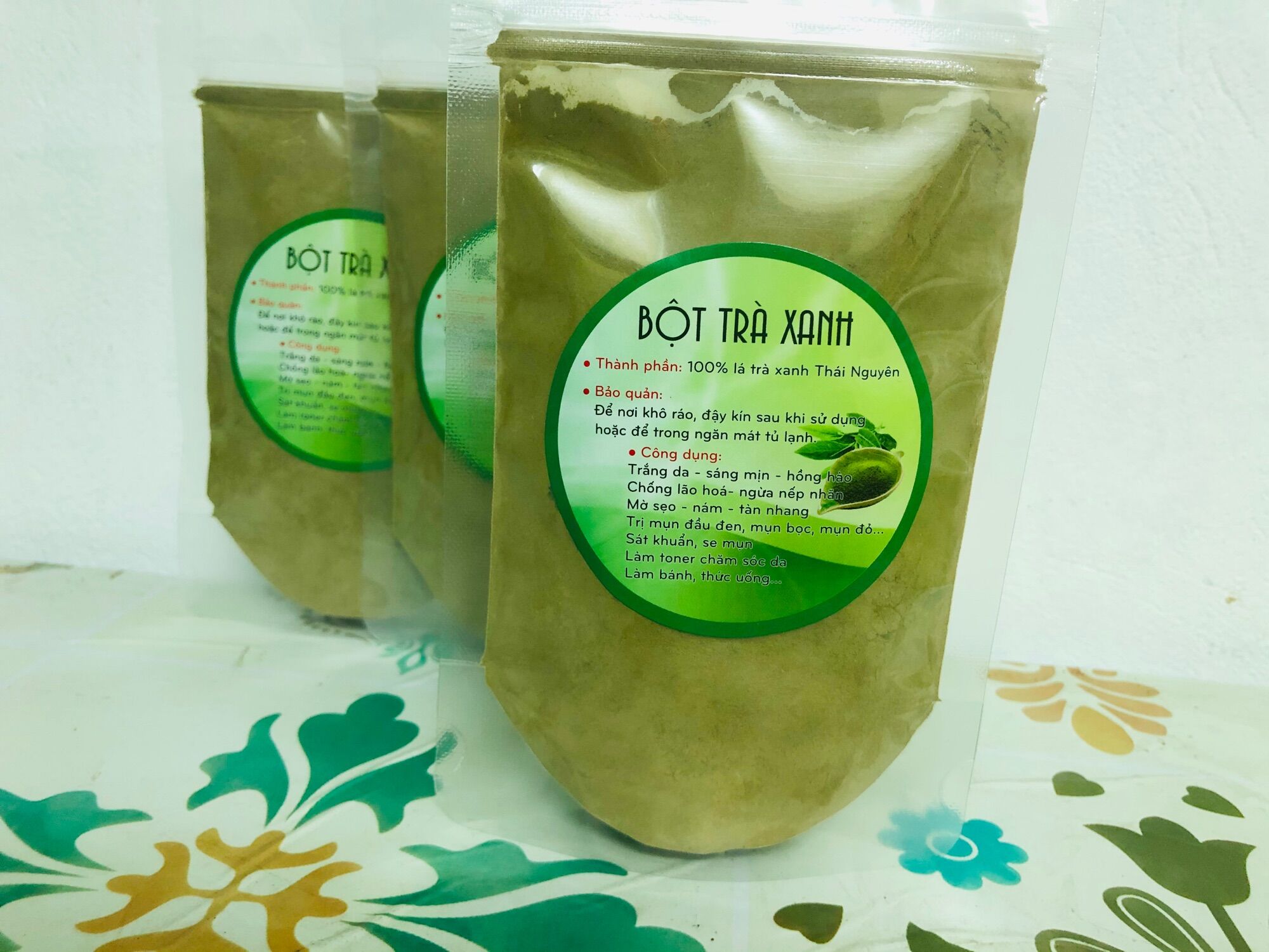 100gr Bột Trà Xanh (Matcha) Nguyên Chất