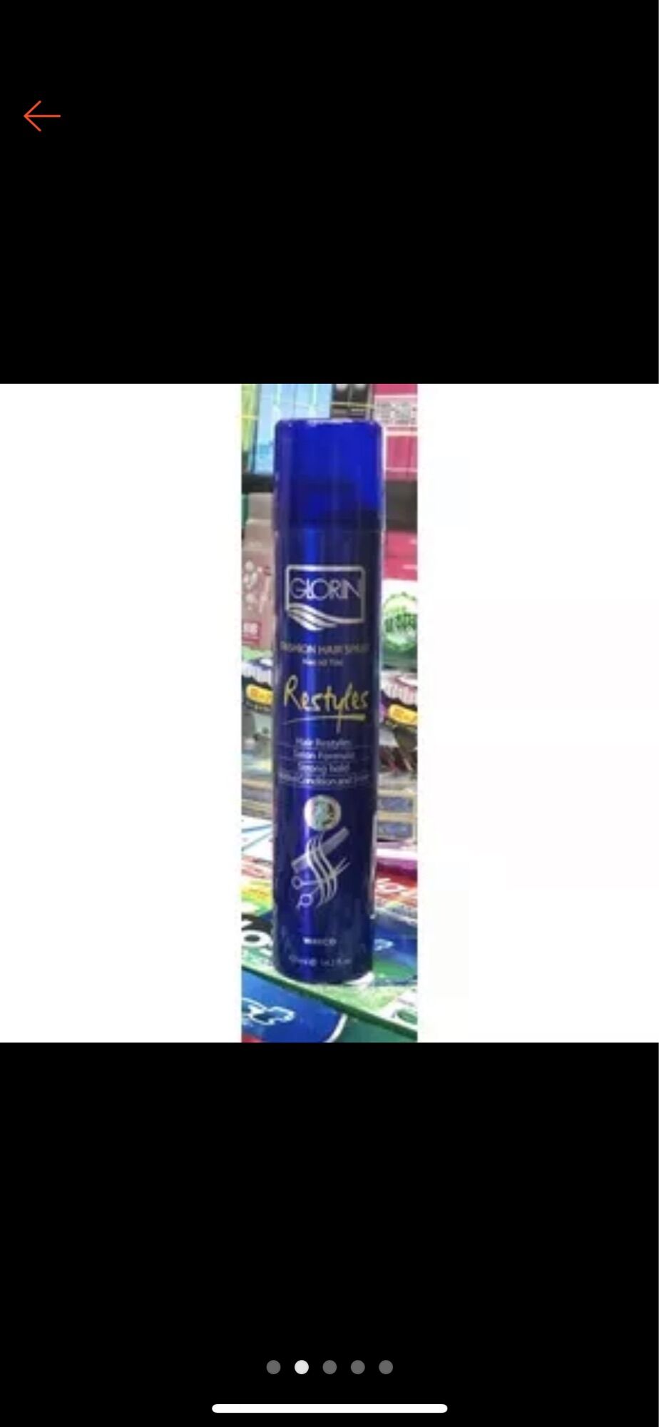 keo xịt tóc Glorin 420ml