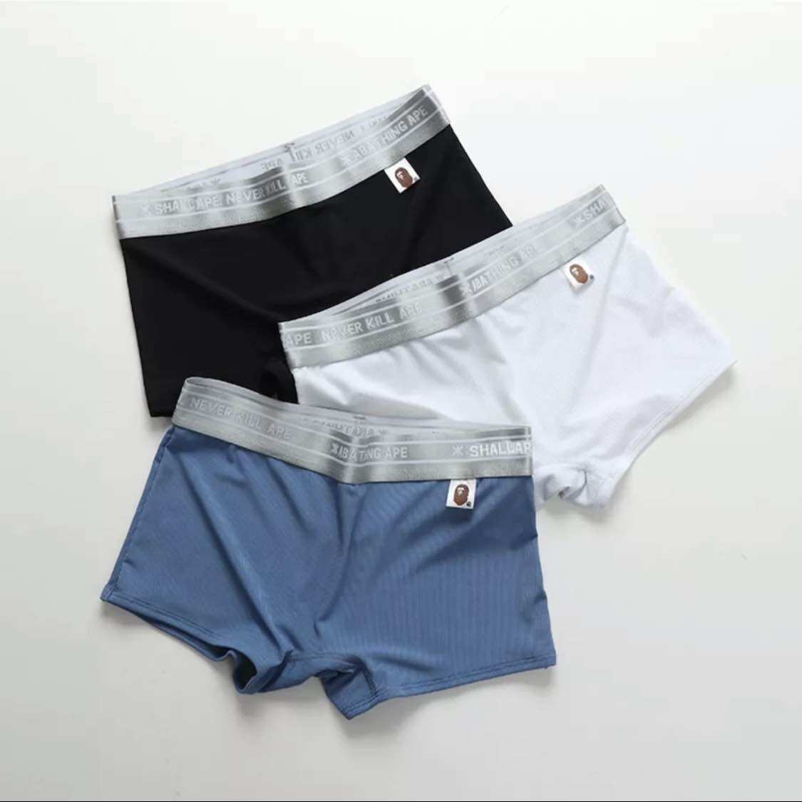 Quần boxer cho nữ/tomboy/transguy, quần sịp đùi băng lụa lạnh