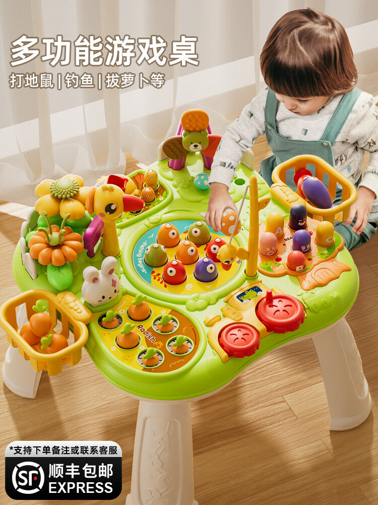 Educational Baby Toys Game Table Infant Early Learning Intelligence Development Children 6 Months plus Birthday Gifts Giá  676,000 Đồng*Miễn phí vận chuyển