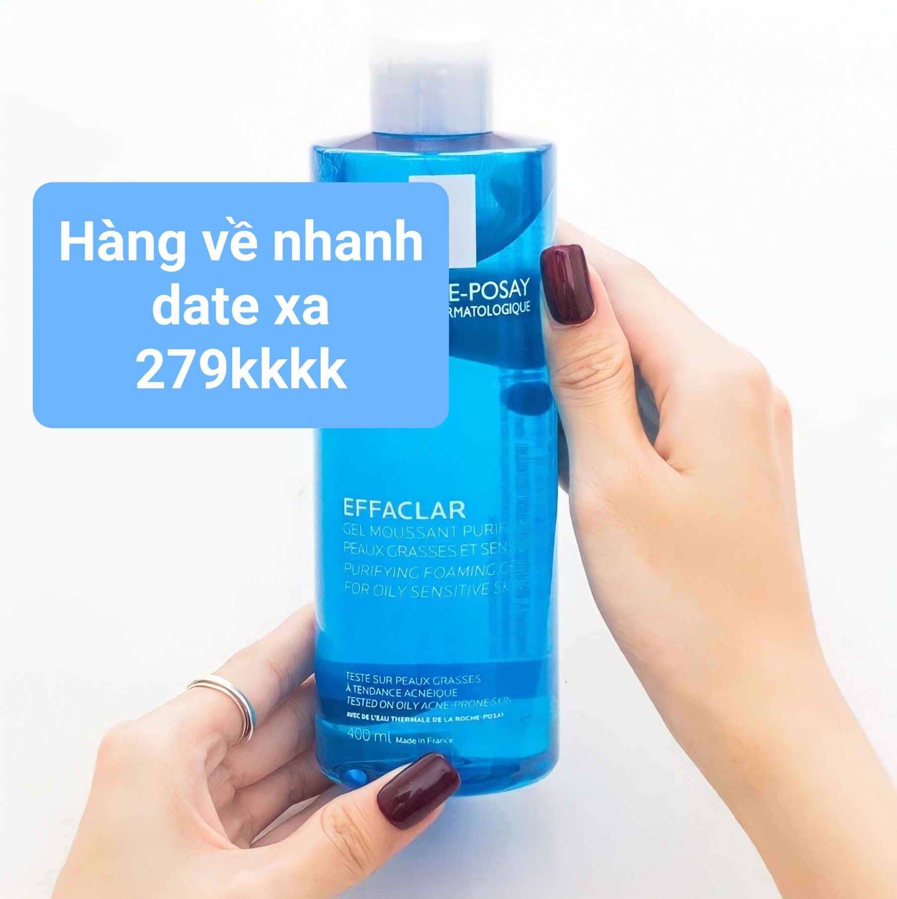 Sữa rửa mặt Laa rochee posayy 400ml
