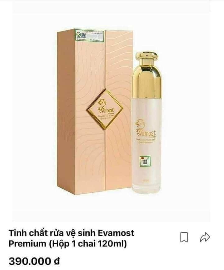 Dung dịch evamost mẩu mới chính hãng tem nguyên