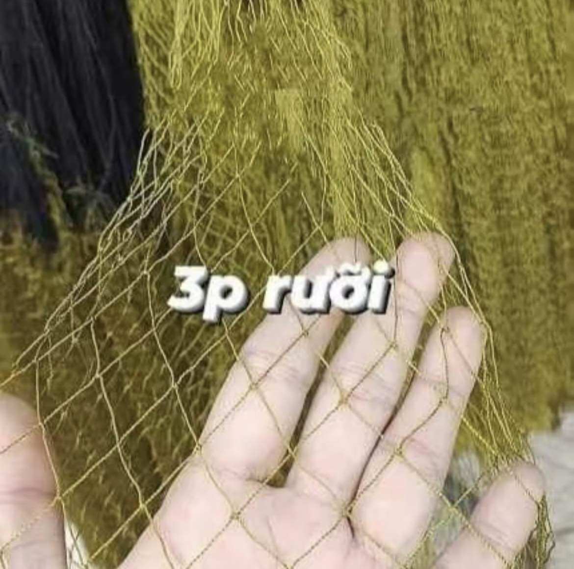20m lưới bắt rắn màu cỏ khô 3.5 phân (bắt từ 0,2 lạng tới 2kg)