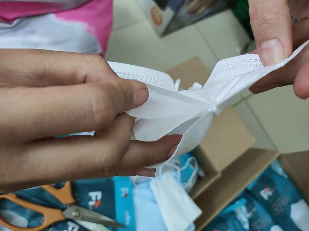 khẩu trang kf94 vimask thùng 300 cái ( trắng)