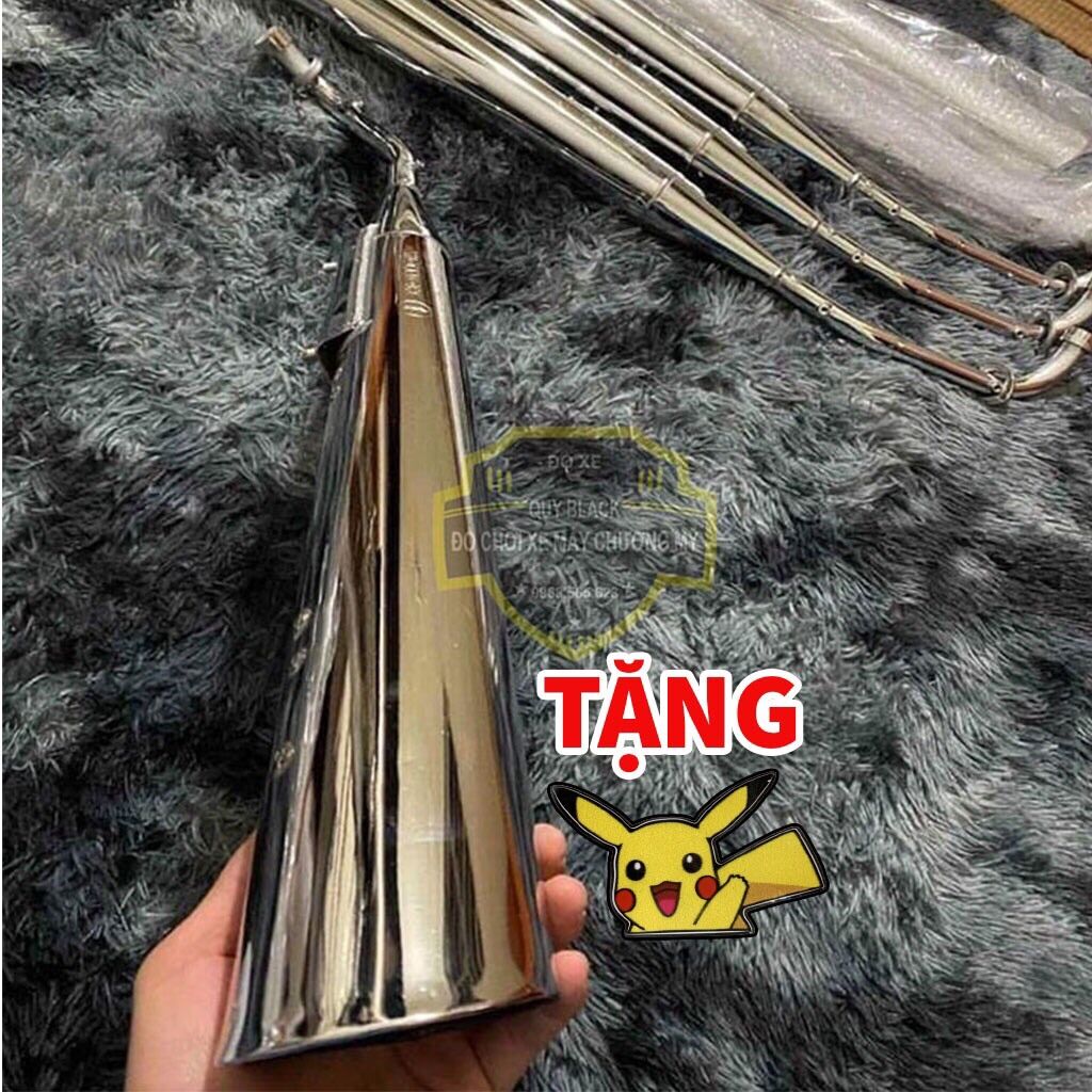 Pô 2543 loại ÊM gắn xe Dream cup wave cực chất