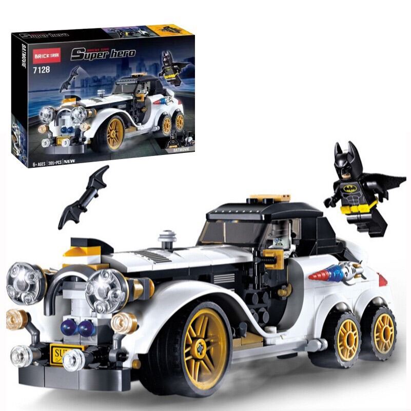 Lắp ráp xếp hình lego SUPER HERO 7128 - Mô hình xe Limo của Penguin