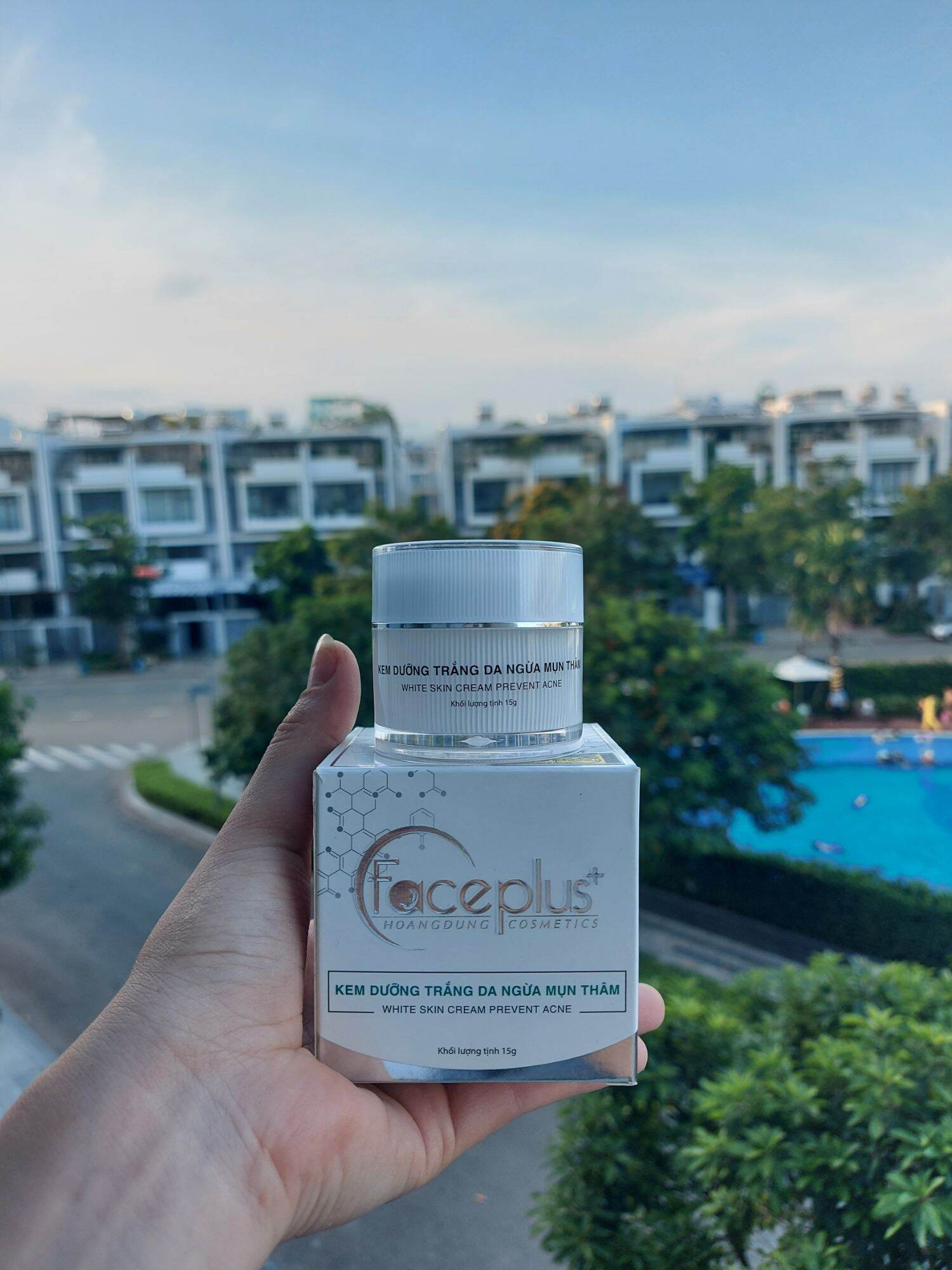 Kem faceplus dưỡng trắng da ngừa mụn thâm 15g