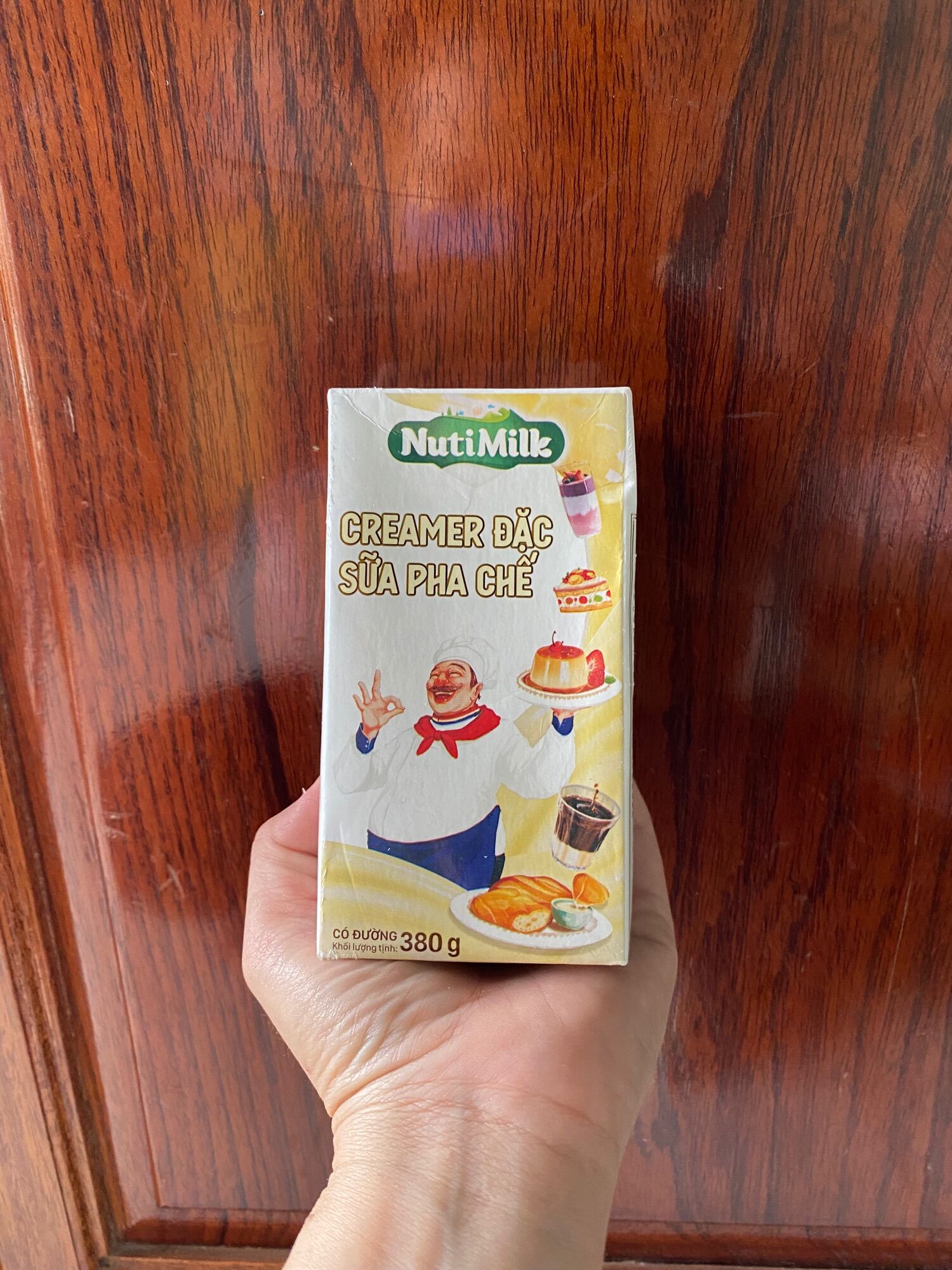 Sữa đặc Creamer Nutimilk - Độ béo 10,9g ( Hộp 380g)