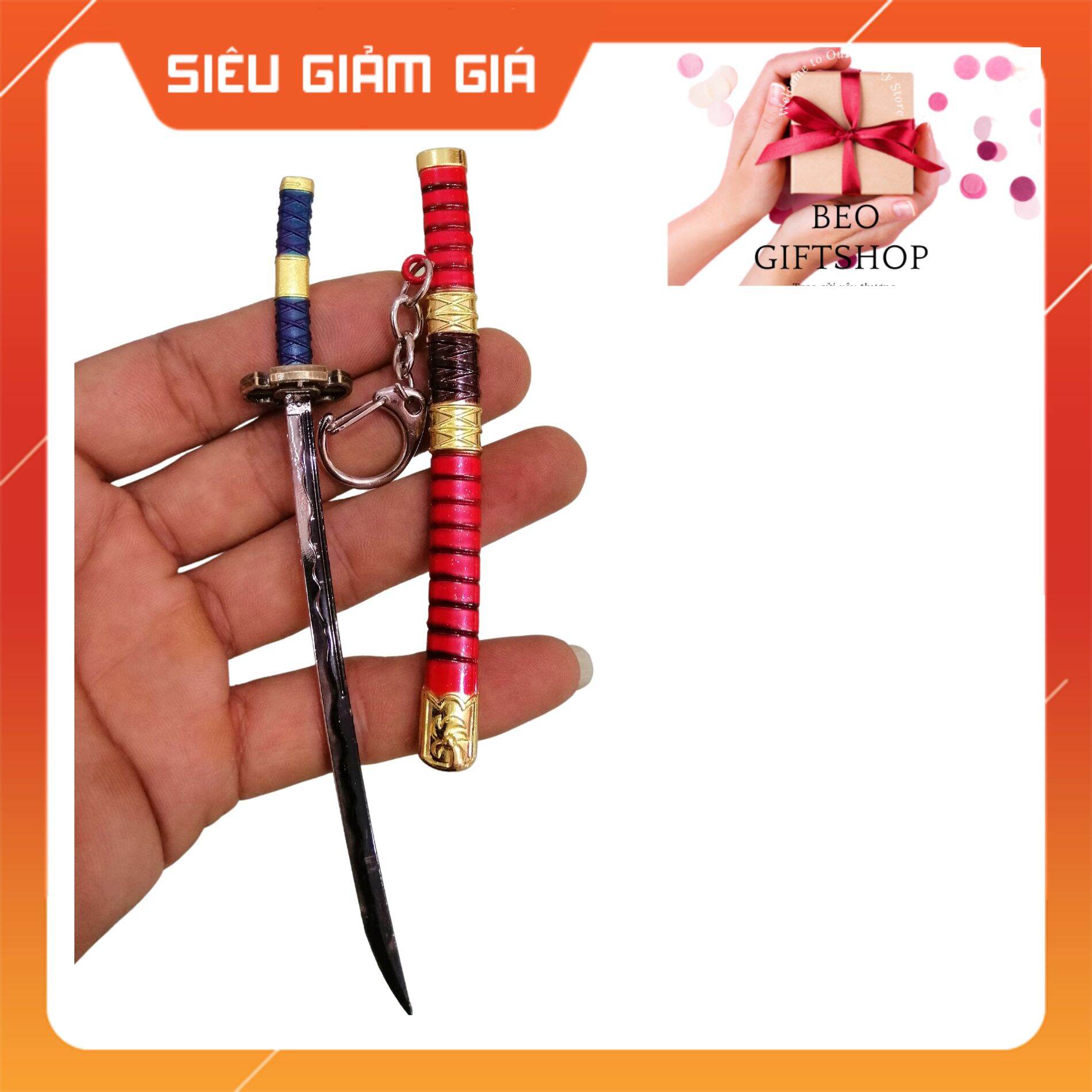 MÓC KHÓA KIẾM NHẬT KATANA