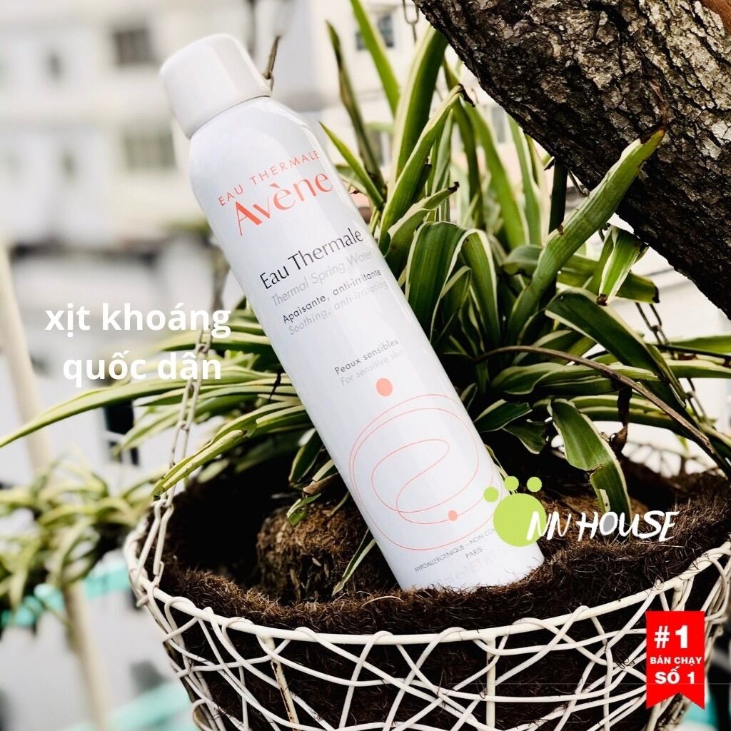 Xịt khoáng Avene 300ml Eau Thermale bio - xịt khoáng dưỡng ẩm, cấp nước