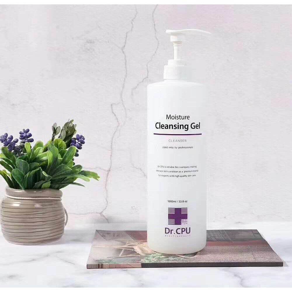 Gel rửa mặt cấp ẩm không bọt Moisture Cleansing Gel Dr CPU chính hãng Hàn Quốc