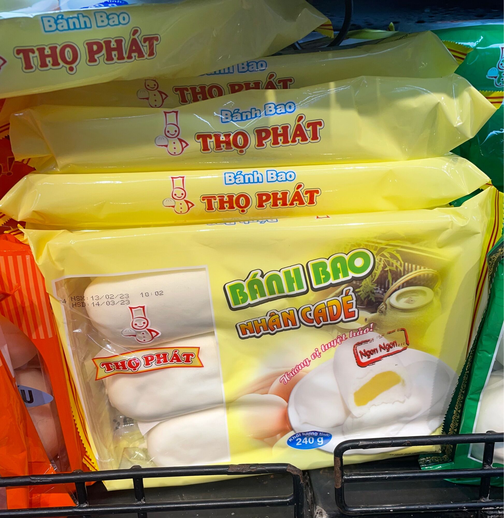 Bánh bao nhân cade TP 240g thơm ngon vỗ dưỡng cho trẻ
