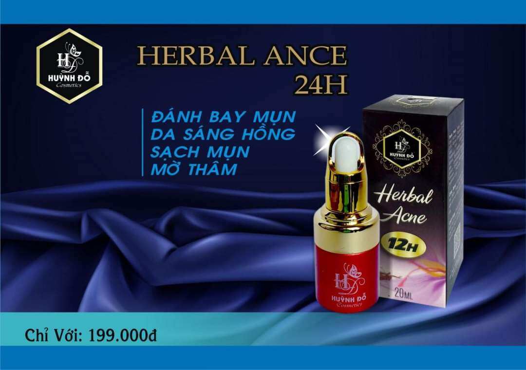 Serum chấm mụn 12h huỳnh đỗ