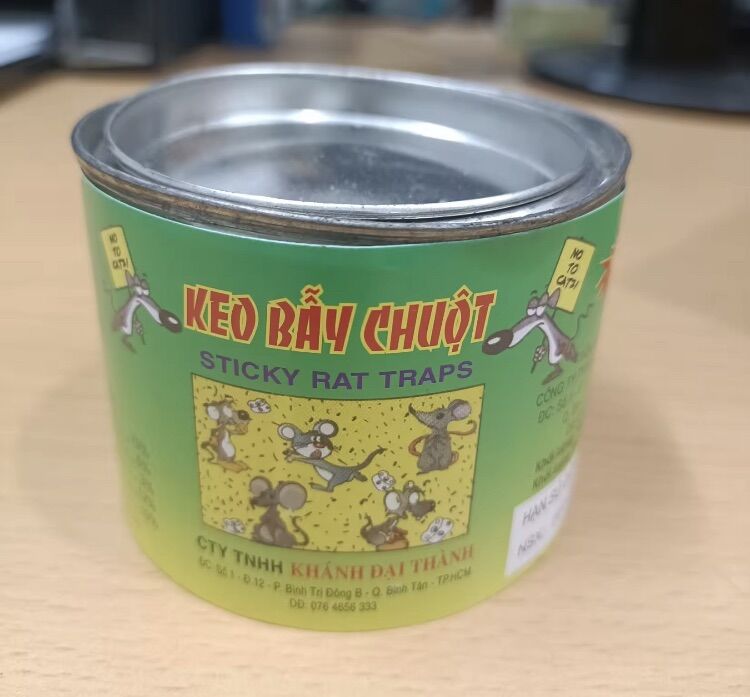 Keo dính chuột dạng hũ