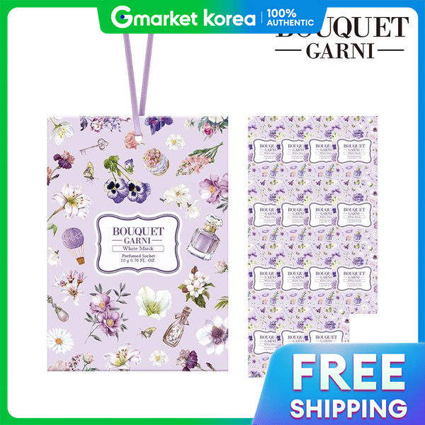 Bouquet Garni | Bouquet Garni Perfume Sachet White Musk Scent m 10g X 16 Pieces Giá 747,650 Đồng*Miễn phí vận chuyển