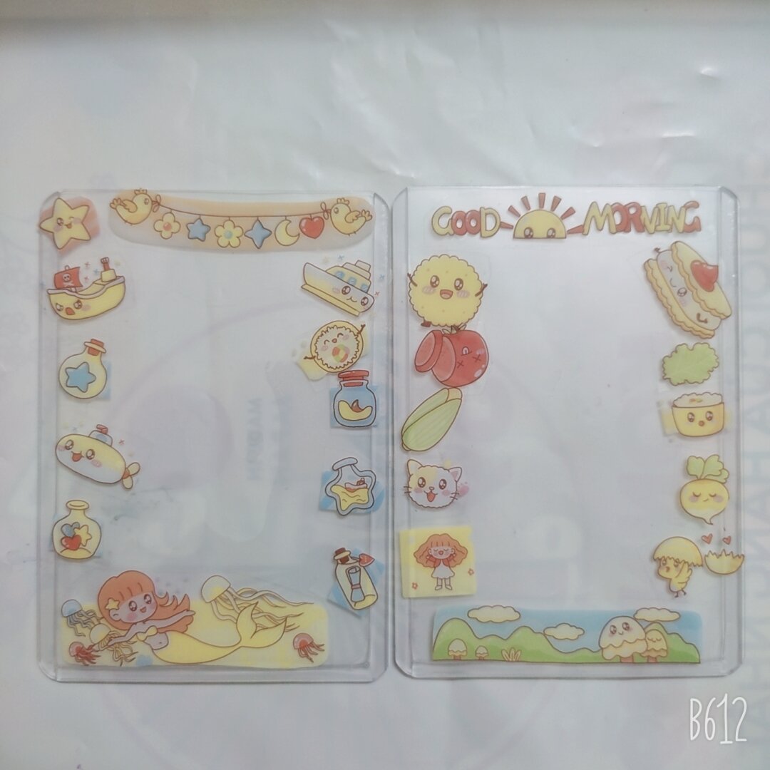 Toploader B8 Decor Sticker Dễ Thương