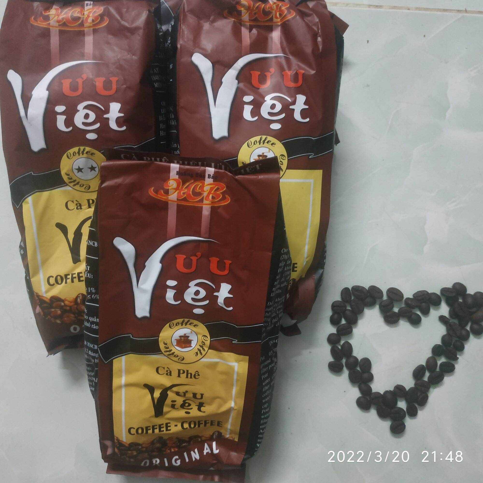 combo 2 gói cafê  ưu Việt ( 1kg)