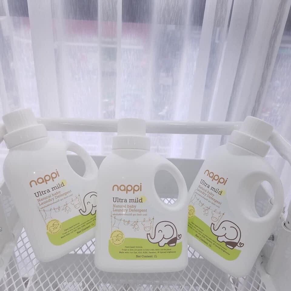 Nước Giặt Dầu Cọ Nappi 1000ML[ TẶNG KÈM VOI NAPPI XINH]