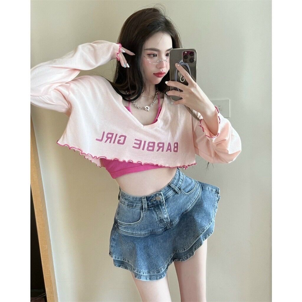 Sét áo 2 món babie girl crt thụng