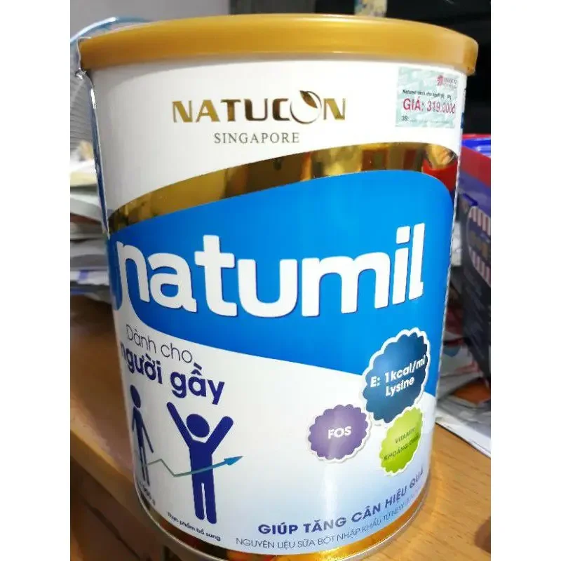 Sữa Natumil dành cho người gầy 900g (date mới ) 2022