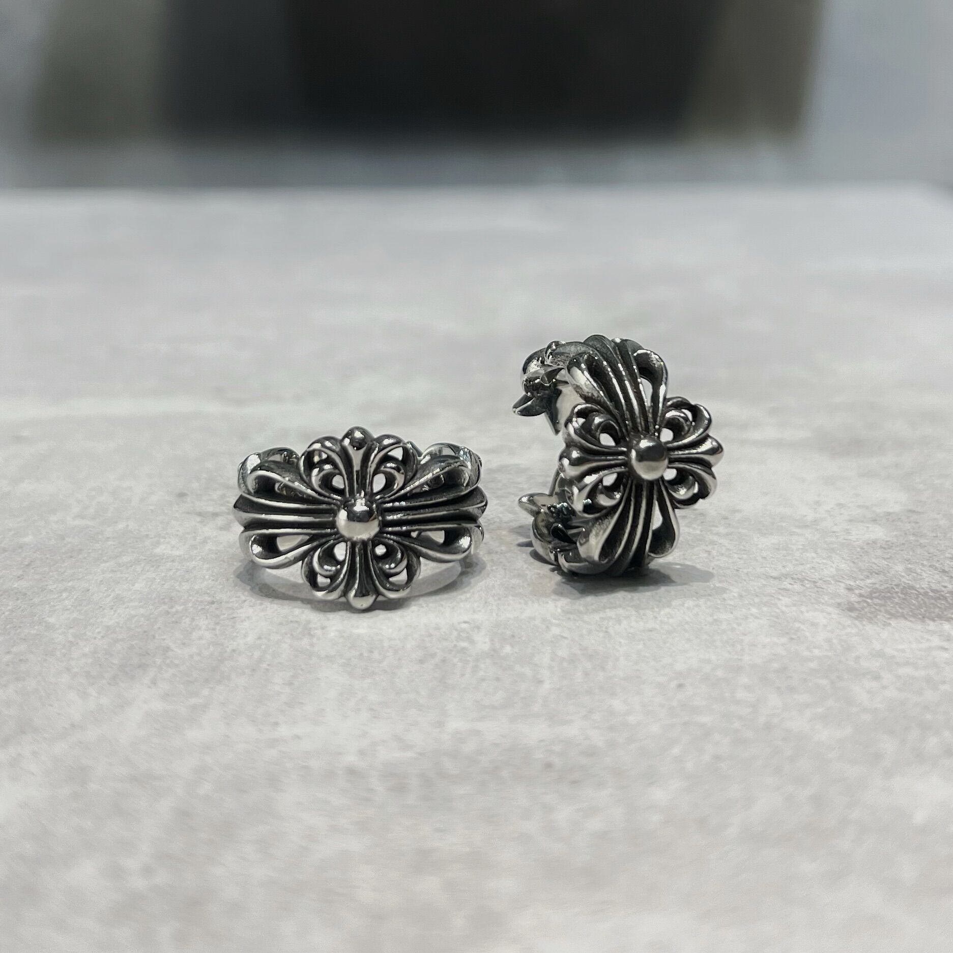 NHẪN CHROME HEART THÉP TITAN 7