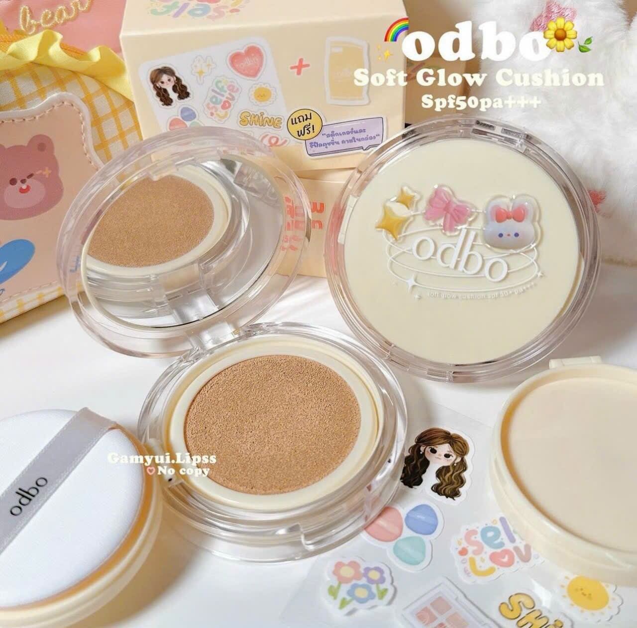 CUSHION CHE KHUYẾT ĐIỂM VÀ KIỀM DẦU ODBO SOFT GLOW
