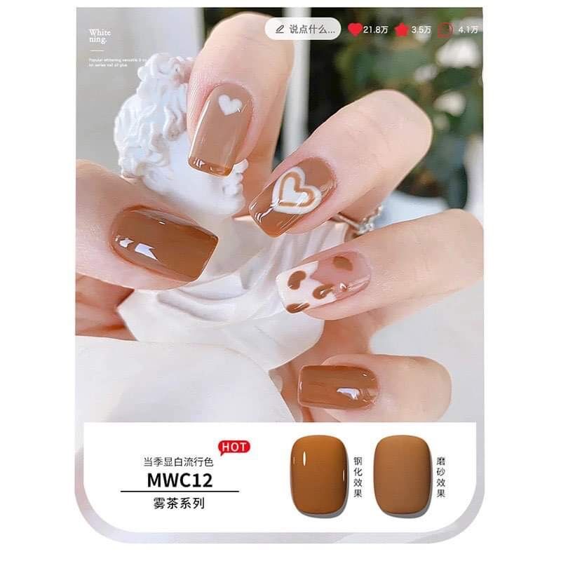 Sơn gel tone màu PASTEL siêu xinh MWC (Mua 10 tặng 1)