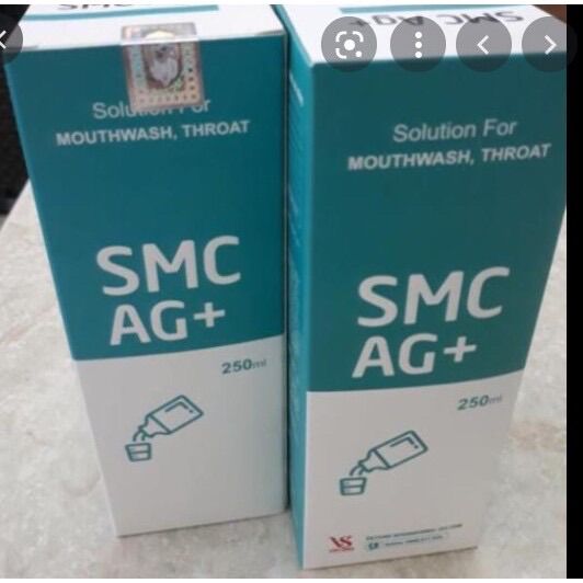 Nước súc miệng smc ag+