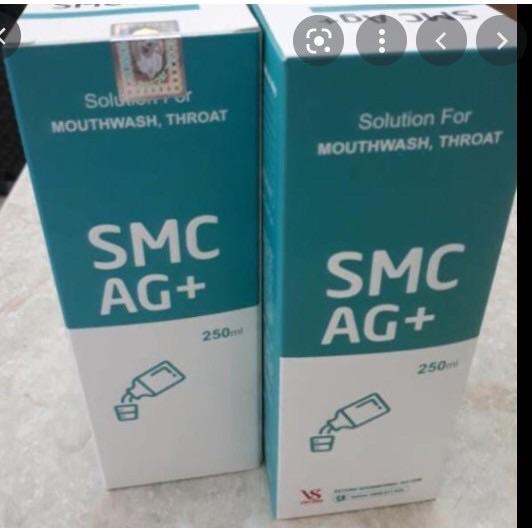 NƯỚC SÚC MIỆNG SMC AG+