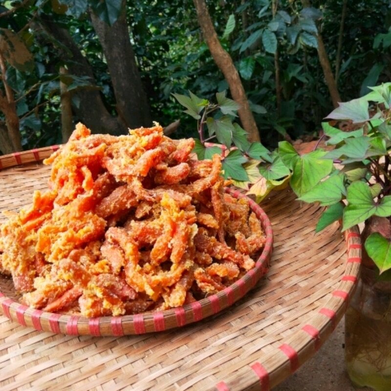 Khoai Lang Mật Sấy Gừng