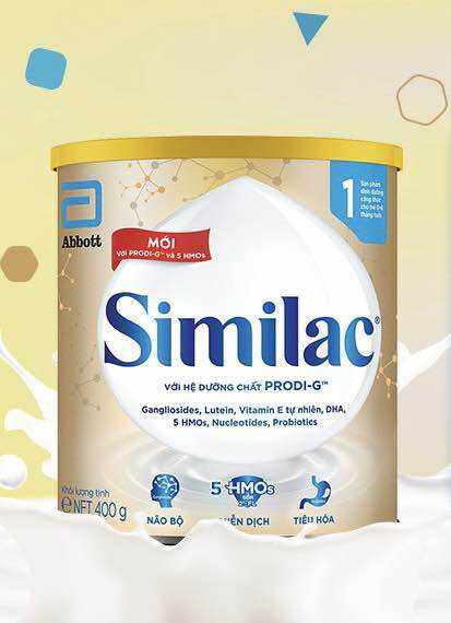 Sữa bột Similac 5G số 1 lon 400g