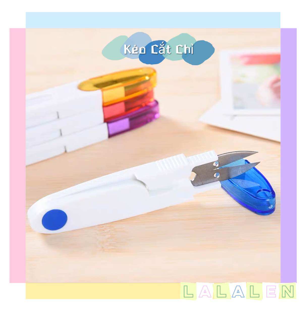 Kéo Bấm Cắt Chỉ Có Nắp Đậy