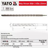 Yato | Mũi Khoan Bê Tông Đầu Tròn