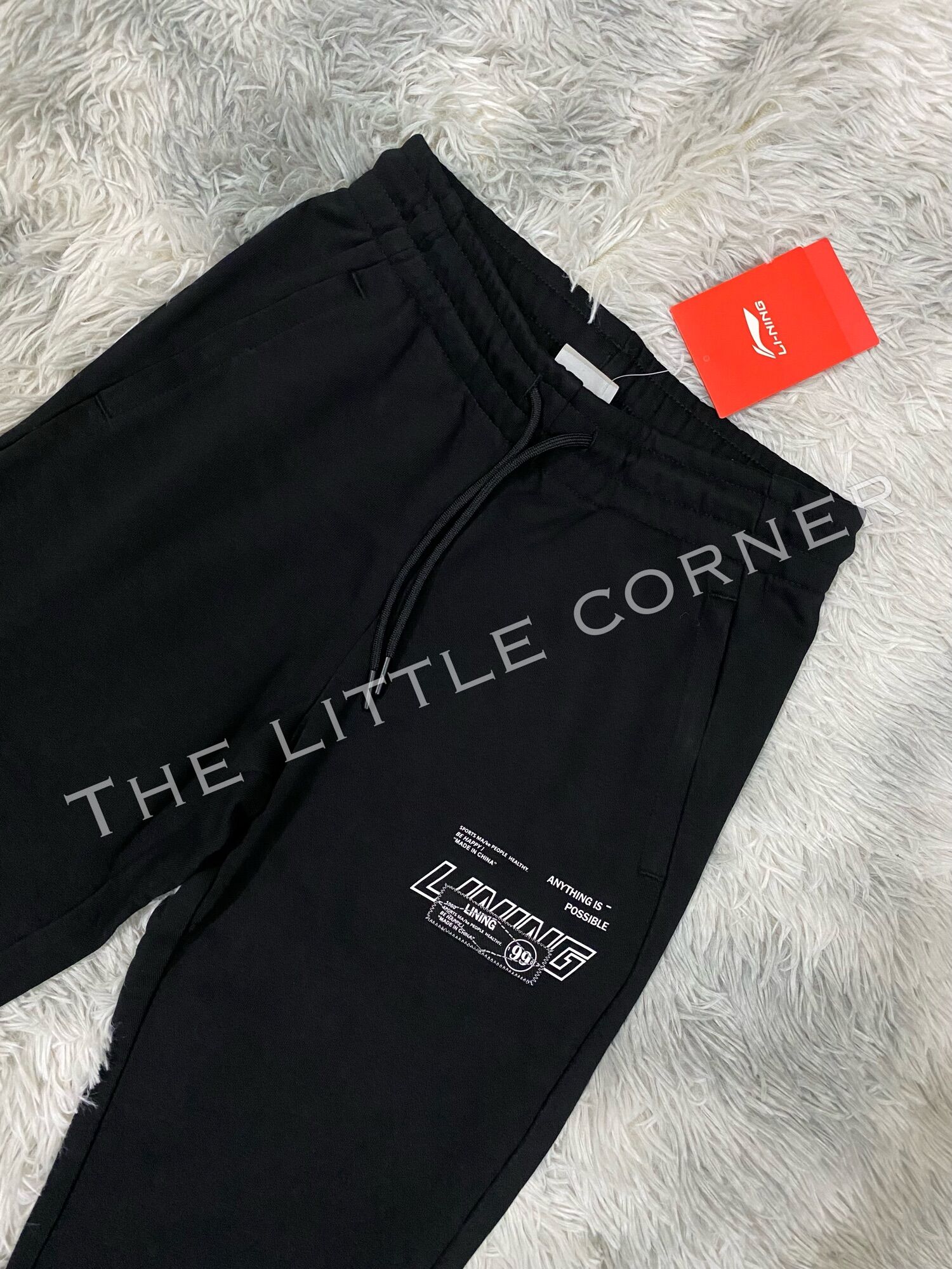 (Size S) Quần nỉ da cá Nam Lining