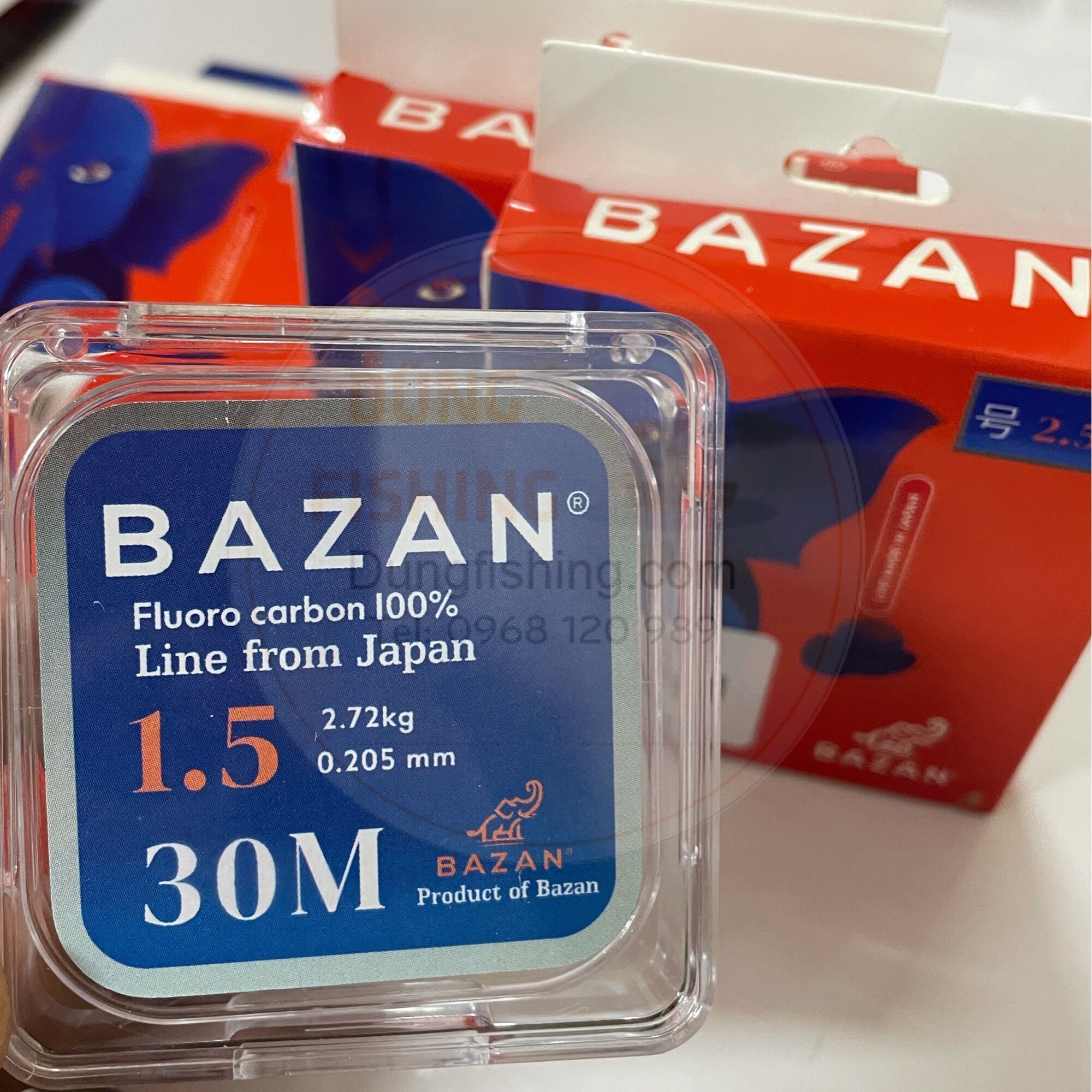 Cước thẻo Bazan Fluorocarbon 30m