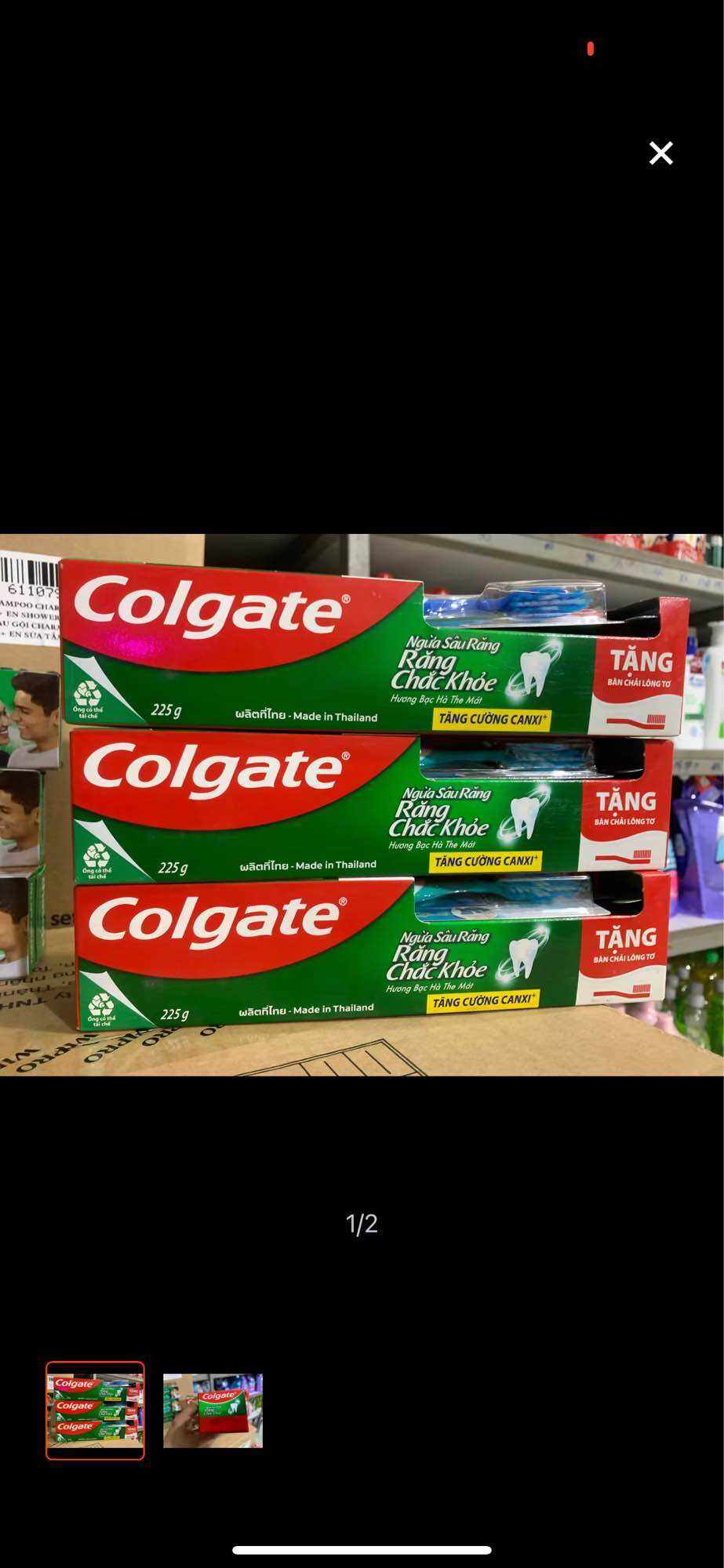 Kem đánh răng Colgate ngừa sâu răng chai 225g