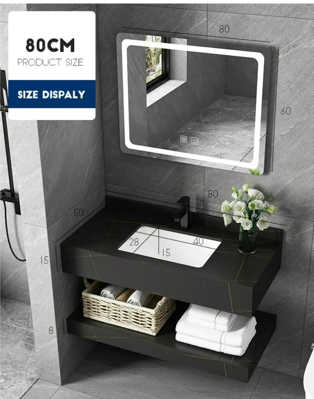 [HCM]Bàn đá lavabo cao cấp. Giá gốc 9500000đ.