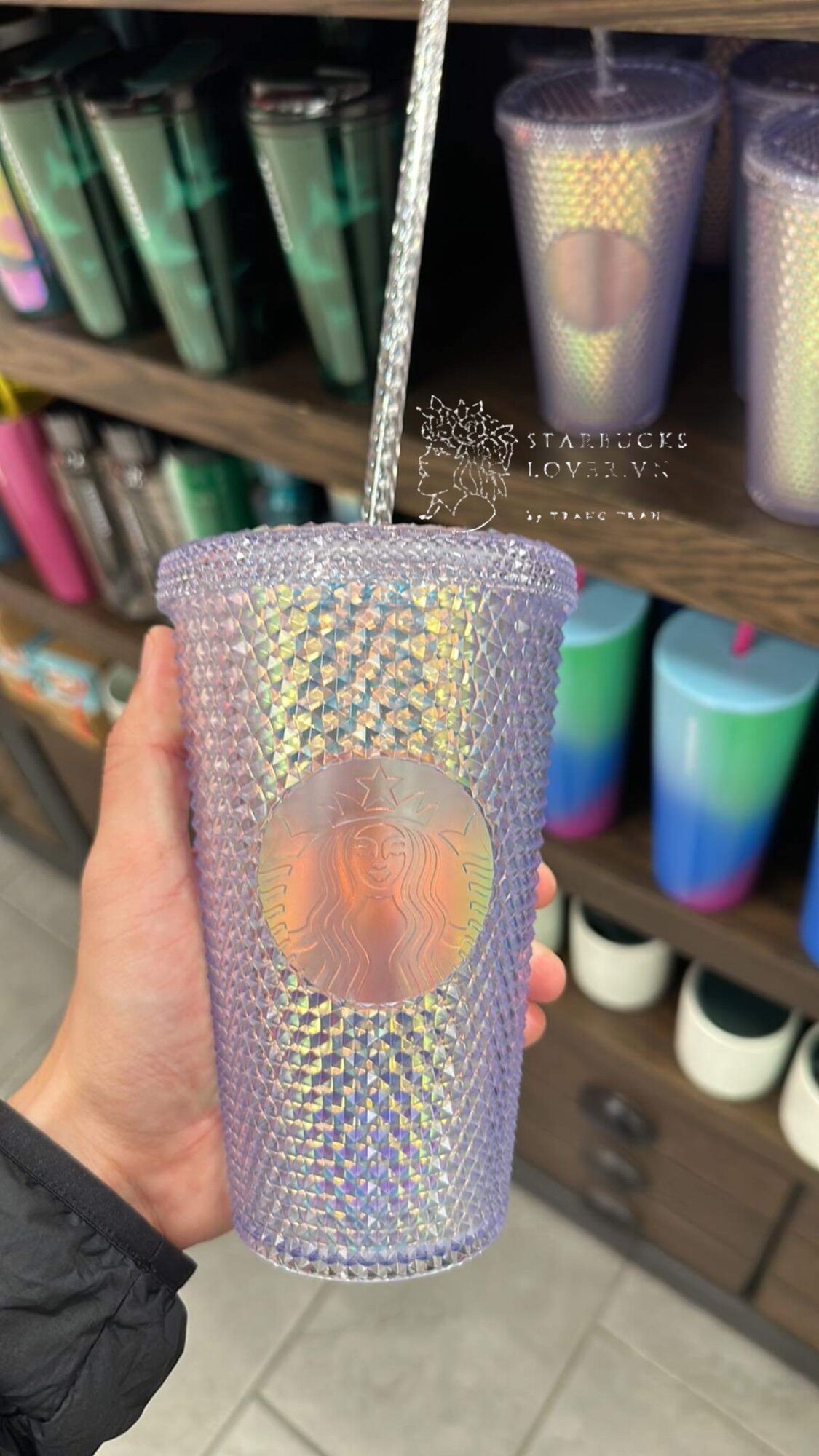 |chính hãng| ly starbucks gai unicorn size khủng 24oz