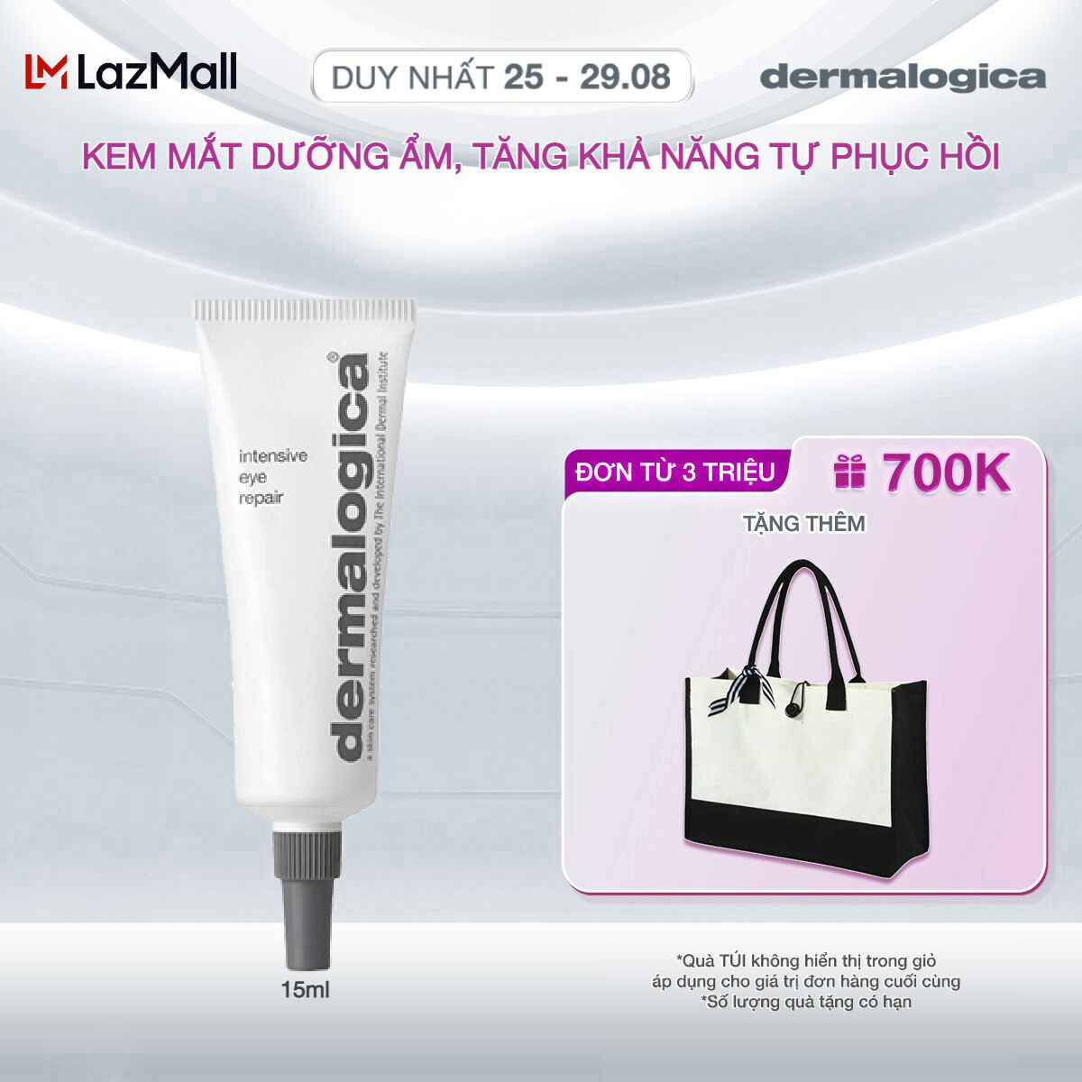 Kem mắt chống lão hóa Dermalogica Intensive Eye Repair 15ml