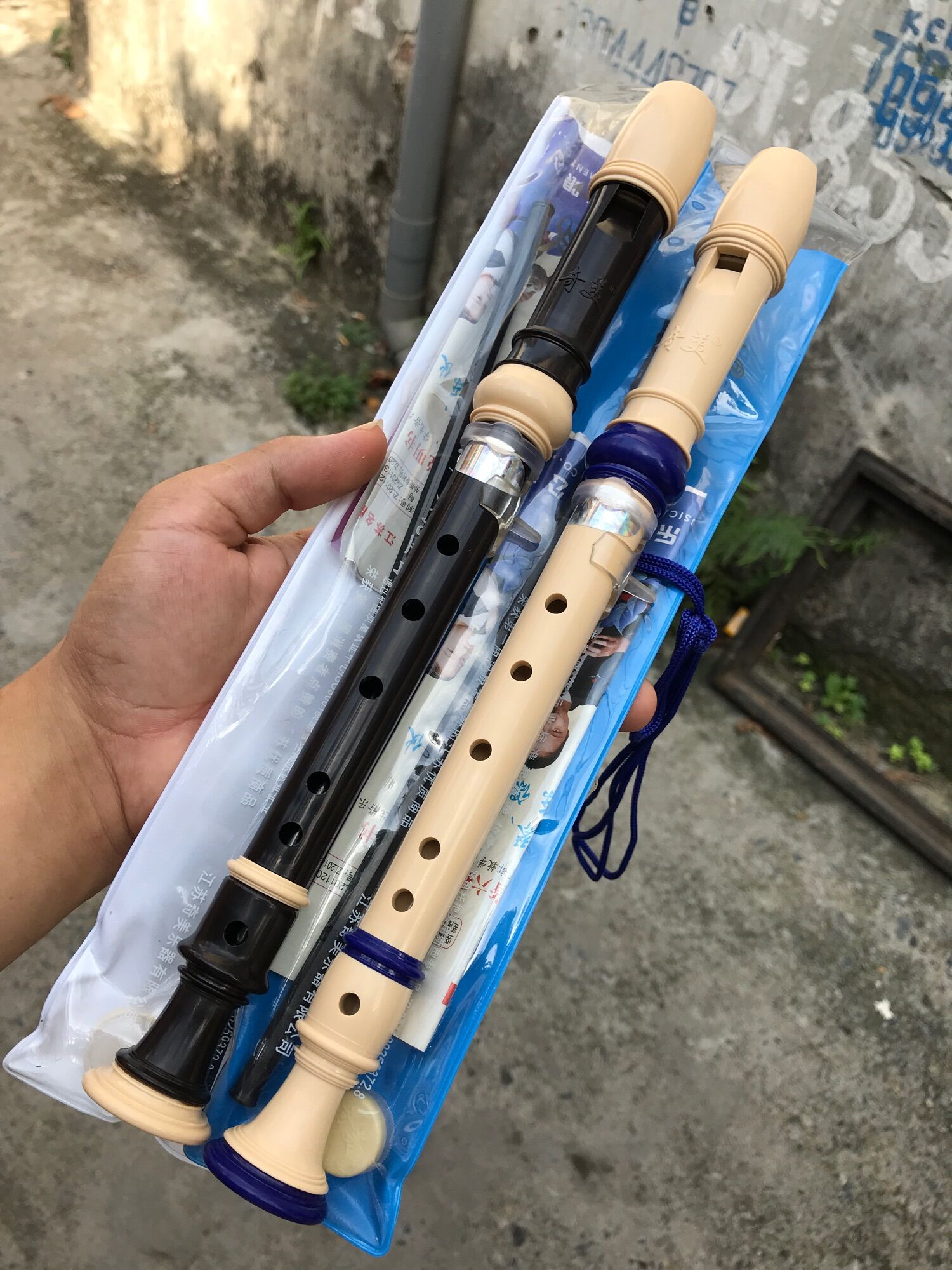 Sáo dọc nhựa