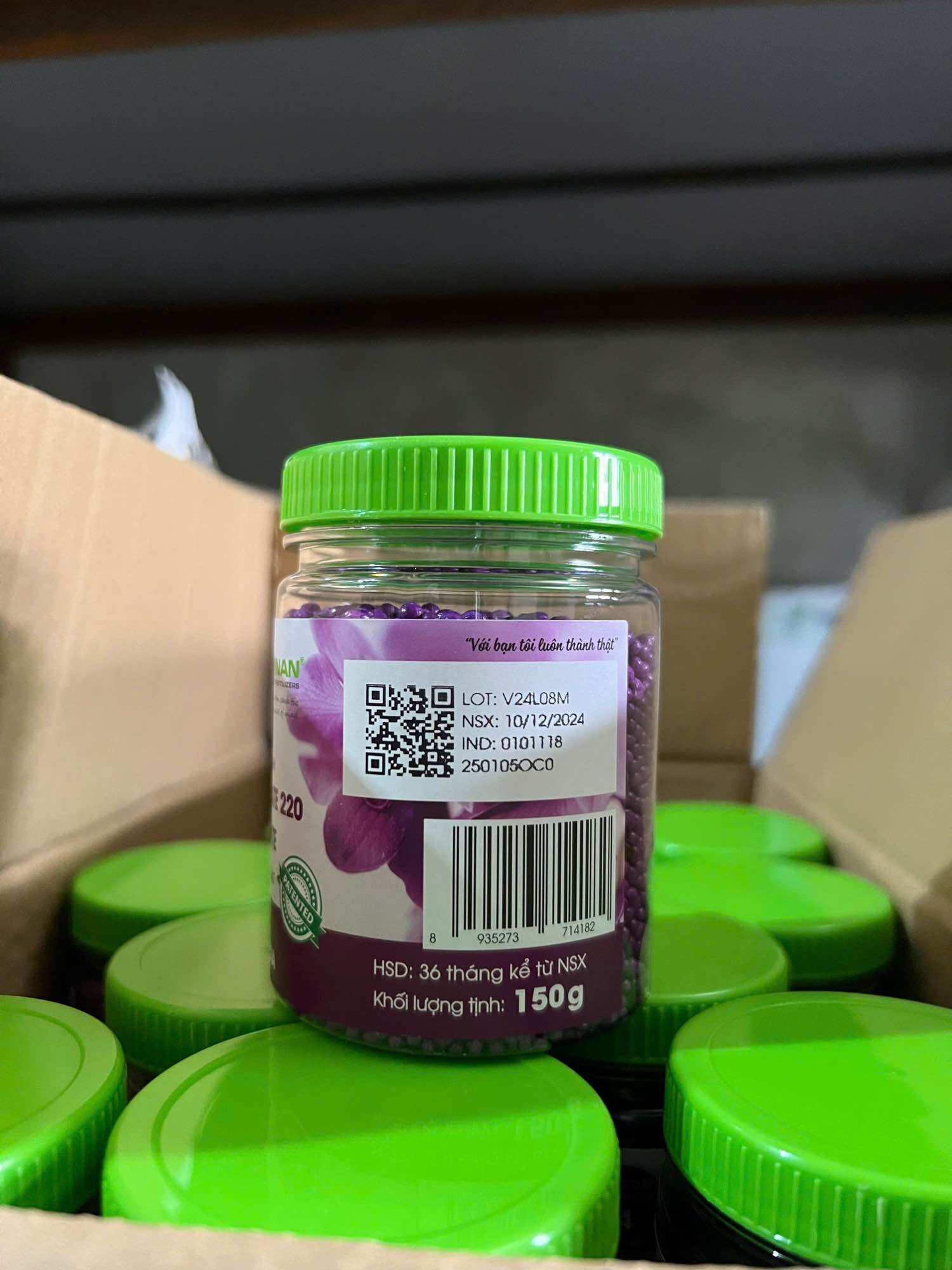 Phân bón thông minh RYNAN 12-12-20+TE (150g)