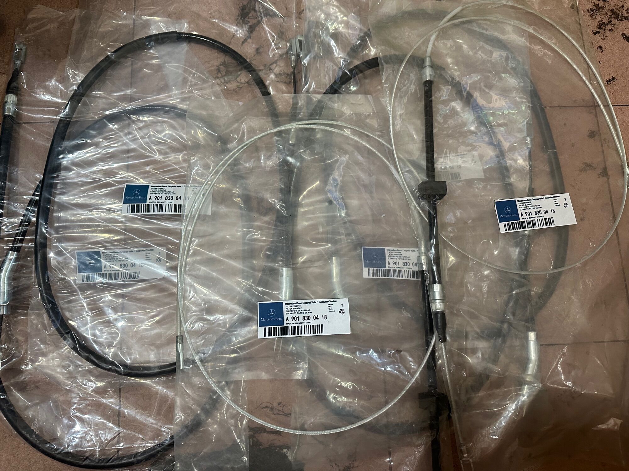 Dây Thắng Tay Trước + Sau Mercedes Benz Sprinter made in Germany