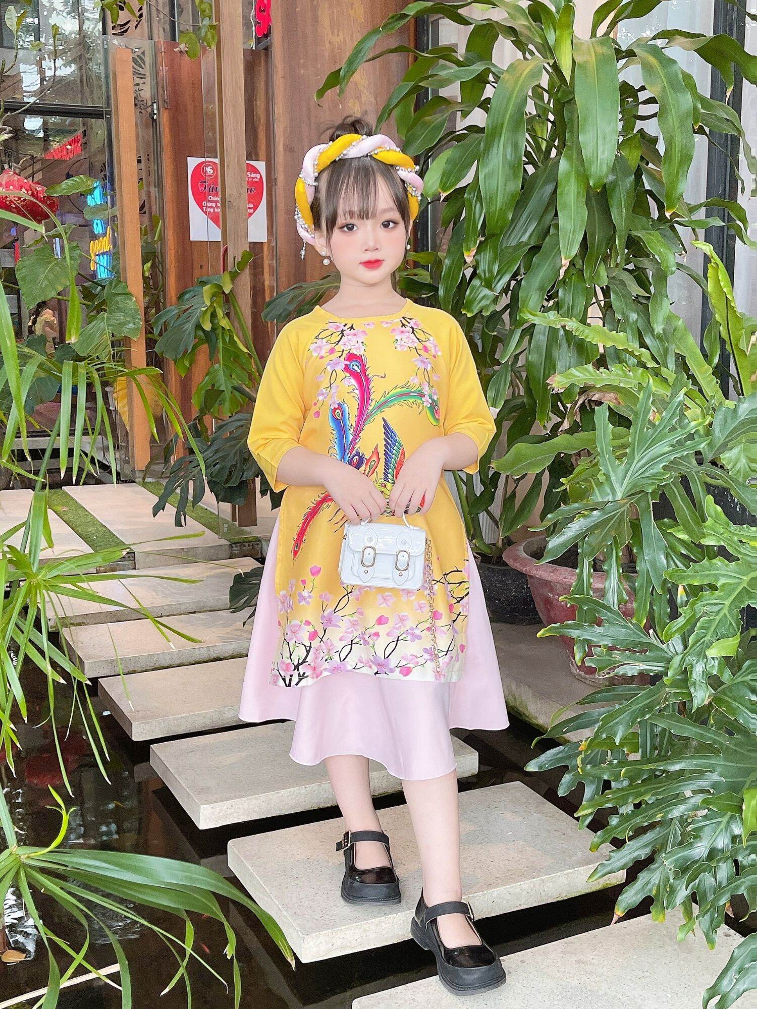 Ao Dai for Girls Phuong Hoang