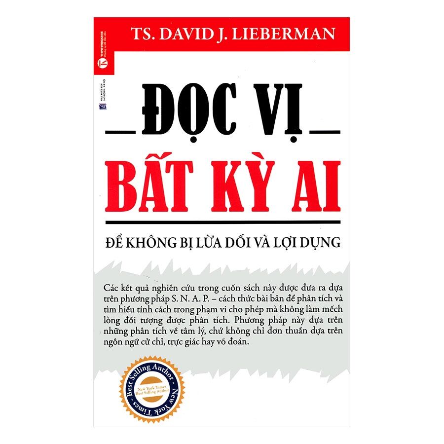 Sách - đọc vị bất kì ai