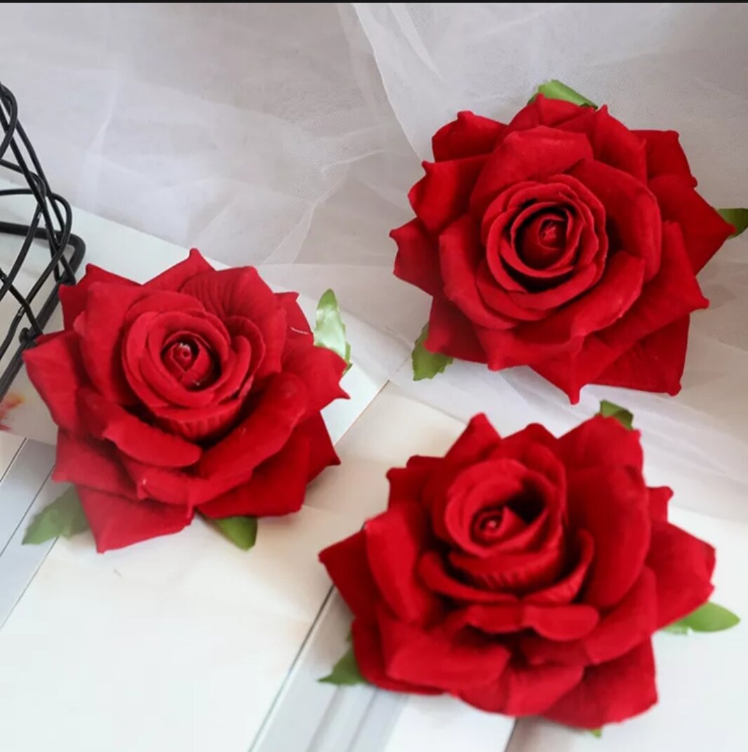 Đầu Hoa Hồng Nhung Cao Cấp