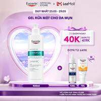 Gel rửa mặt cho da mụn Eucerin Eucerin® DermoPure Clinical Correcting Gel To Foam 400ml