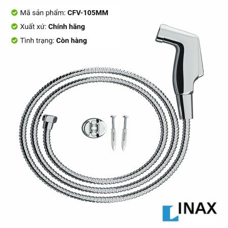 Vòi xịt toilet inax cfv-105mm

chính hãng bảo hành 2năm