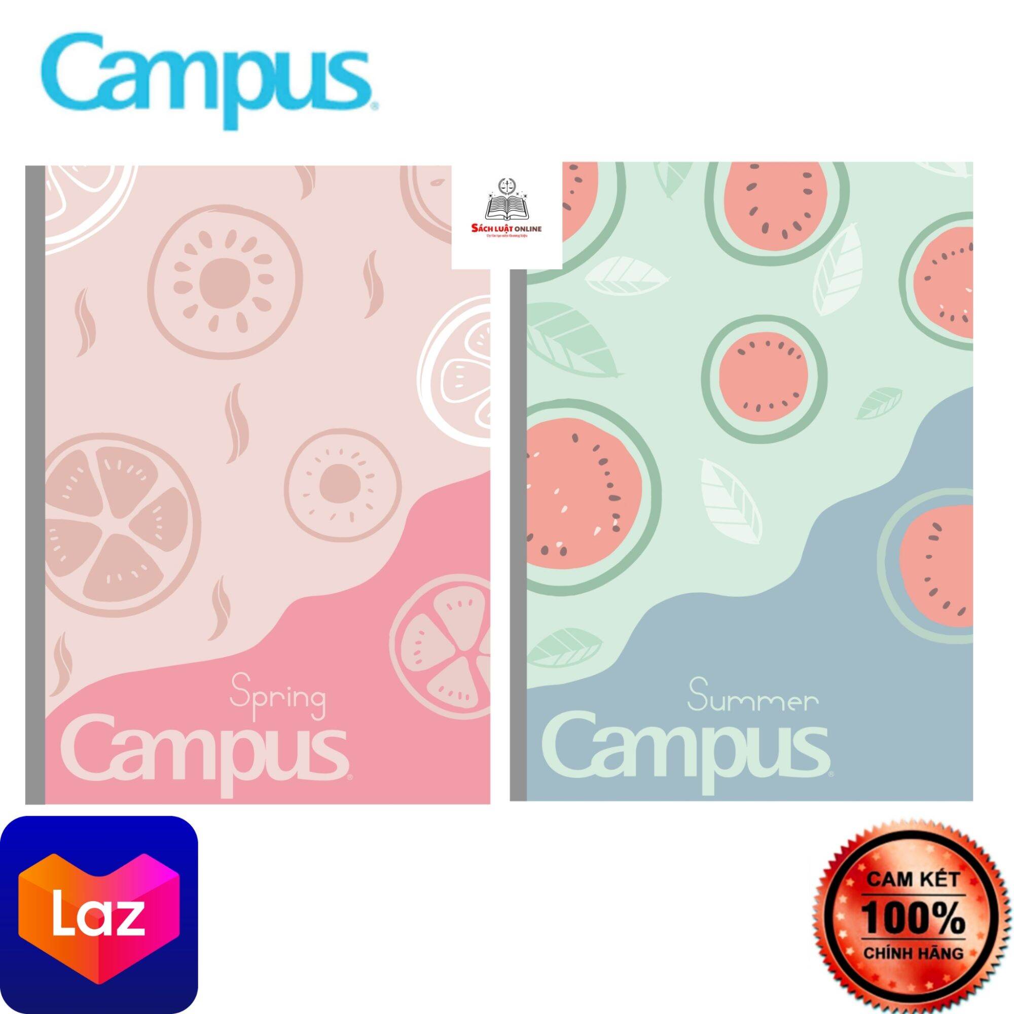 Vở kẻ ngang 80/120 trang CAMPUS 💗 Cưng xỉu 💗