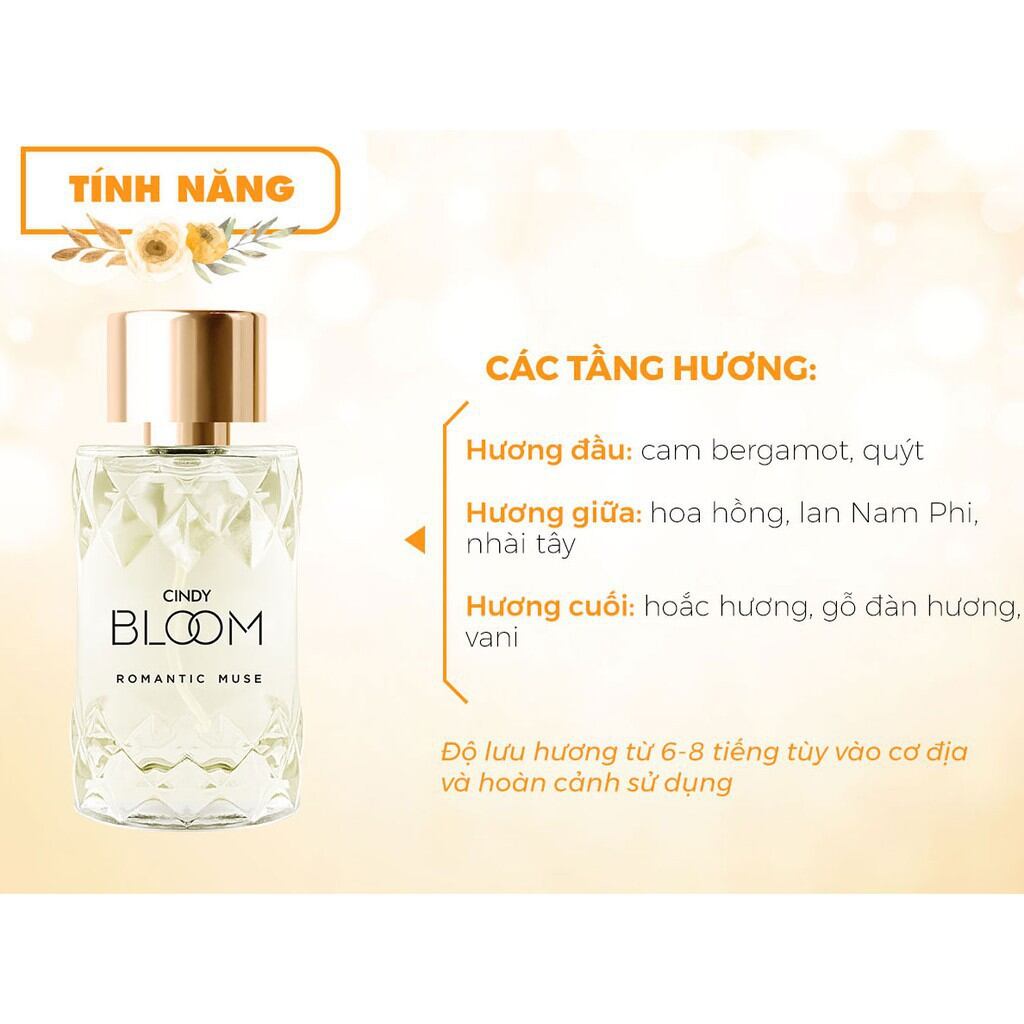 NƯỚC HOA CINDY BLOOM AROMA FLOWER