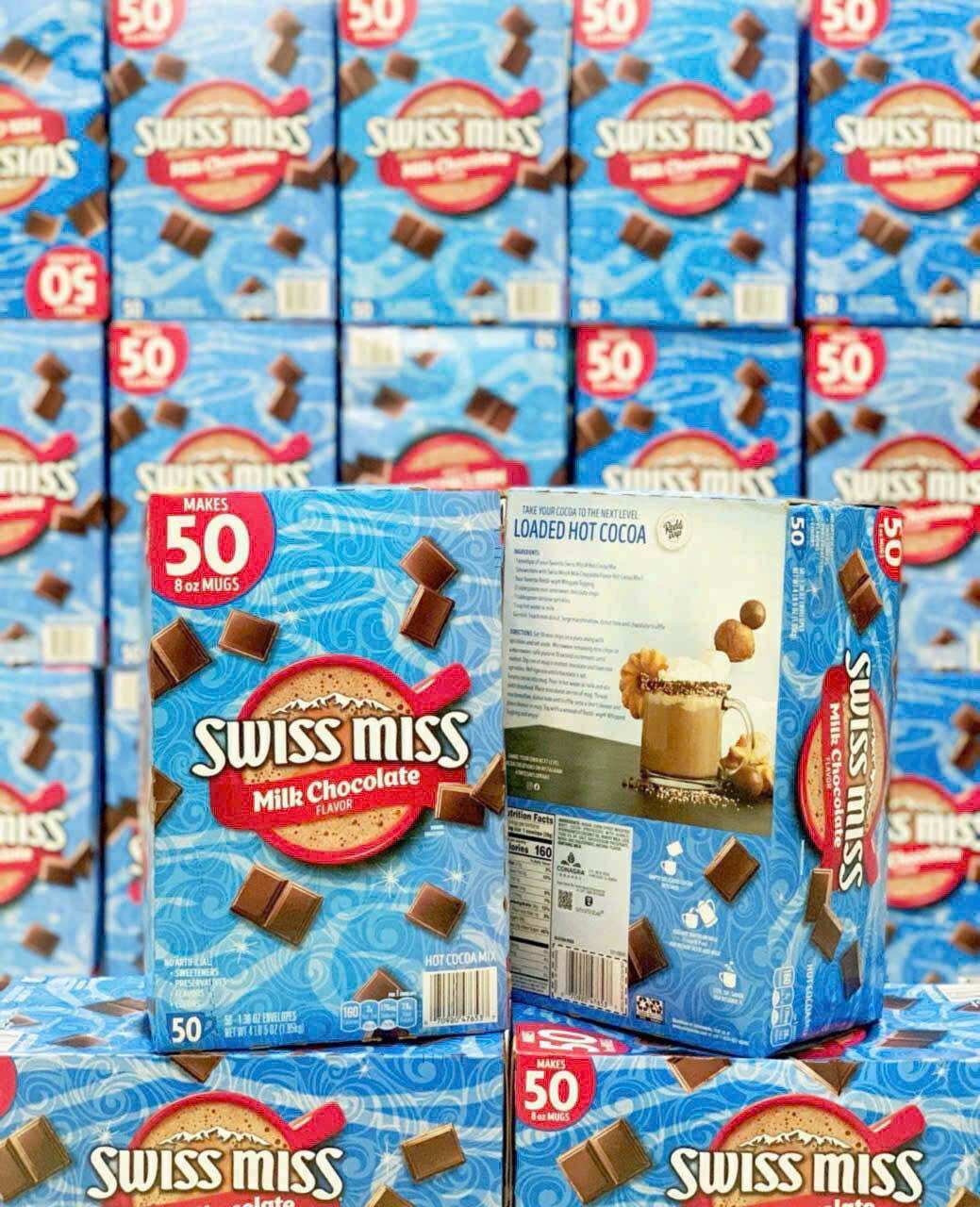 Bột cacao swiss miss hộp 50 gói của mỹ - 1.95 kg